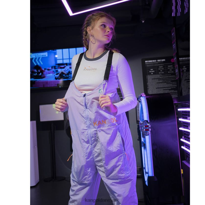 Kangol Tøj - Kangol unisex lavendel ud af denne verden overalls bukser 84N208997