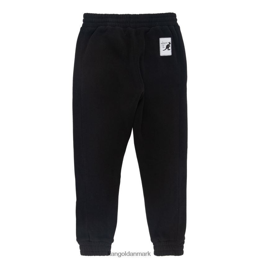 Kangol Danmark - Kangol unisex kulsort fleece jogger bukser 84N2081083