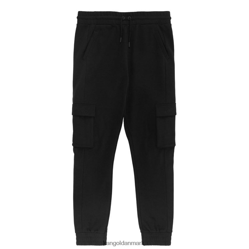 Kangol Danmark - Kangol unisex kulsort interlock jogger bukser 84N2081080