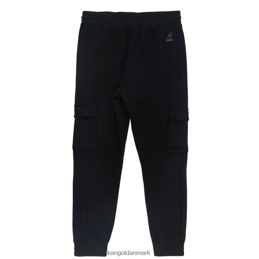 Kangol Danmark - Kangol unisex kulsort interlock jogger bukser 84N2081080