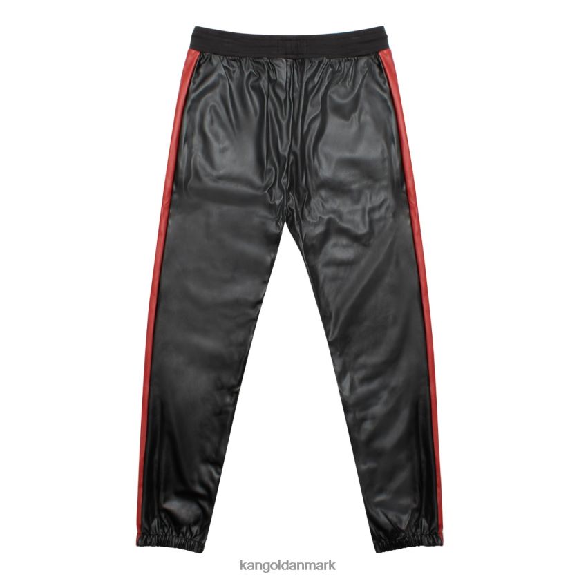 Kangol Danmark - Kangol unisex sort skønhed veganske læder joggers bukser 84N2081065