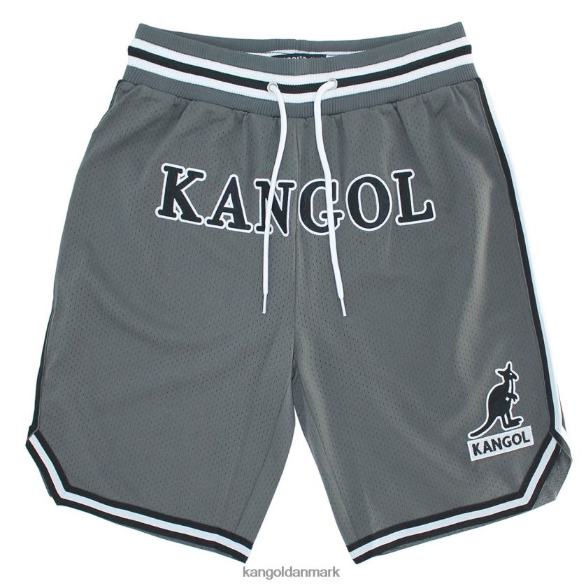 Kangol Tøj - Kangol unisex grå spilledag basketballshorts bukser 84N2081008