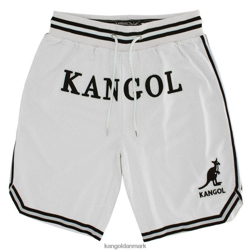 Kangol Tøj - Kangol unisex hvid spilledag basketballshorts bukser 84N2081012
