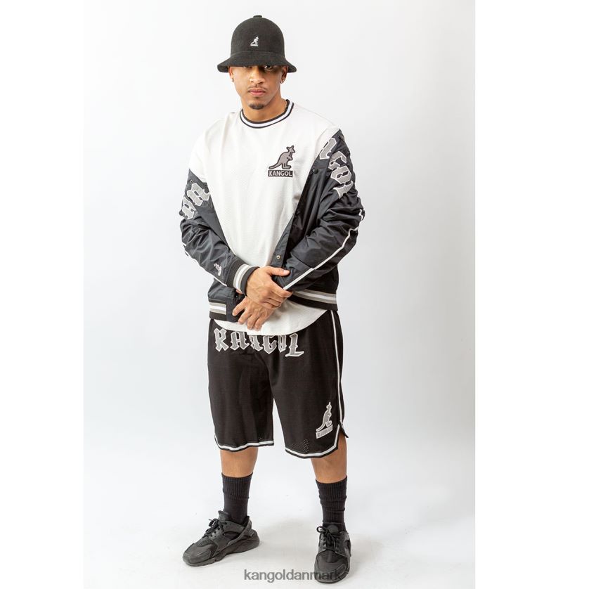 Kangol Tøj - Kangol unisex sort spilledag basketballshorts bukser 84N2081007