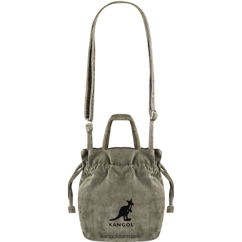Kangol Danmark - Kangol unisex brun fløjlssnørepose tilbehør 84N208991