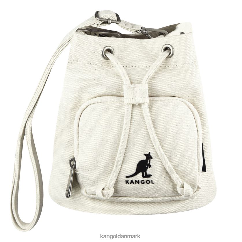 Kangol Danmark - Kangol unisex elfenben lucky canvas bucket bag tilbehør 84N208940
