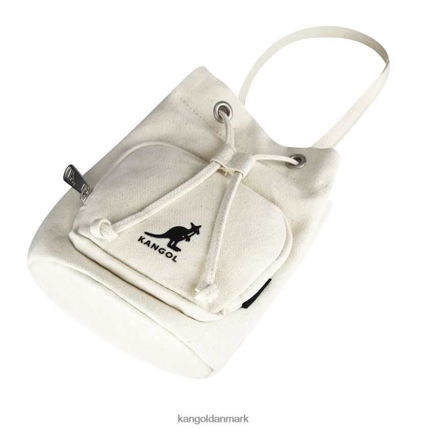 Kangol Danmark - Kangol unisex elfenben lucky canvas bucket bag tilbehør 84N208940