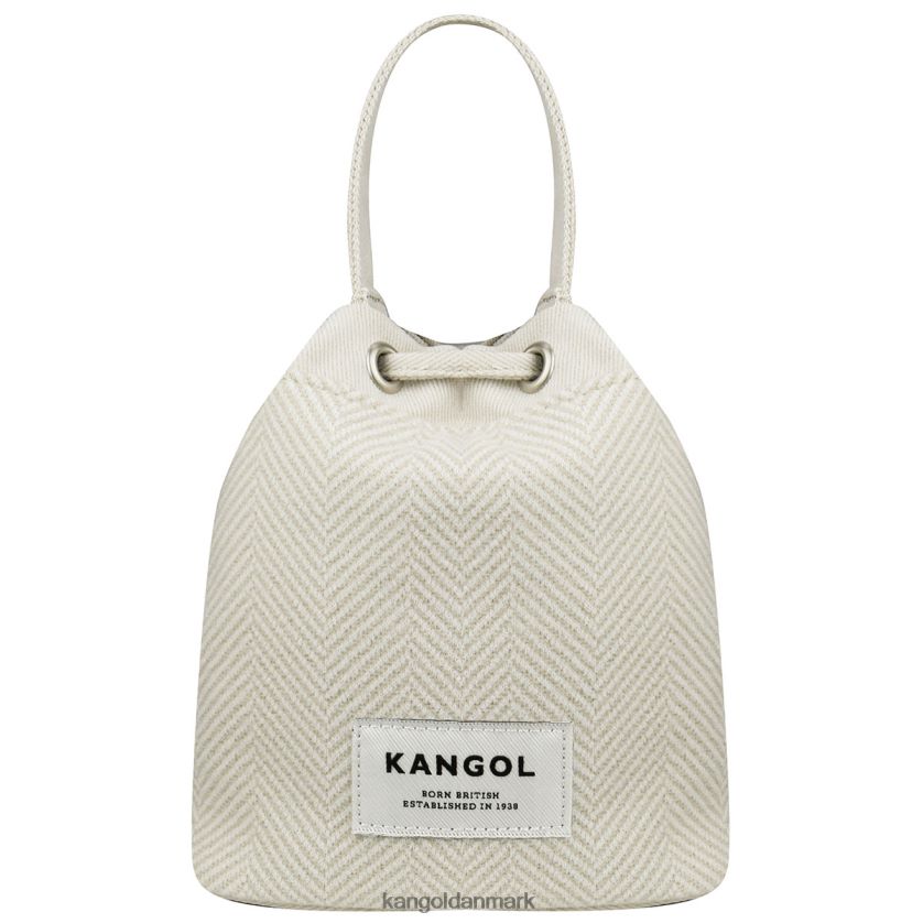 Kangol Danmark - Kangol unisex elfenben sildebensbøttepose tilbehør 84N208980