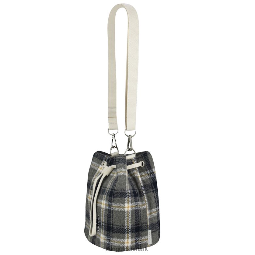 Kangol Danmark - Kangol unisex grå plaid checker ii bucket bag tilbehør 84N208971