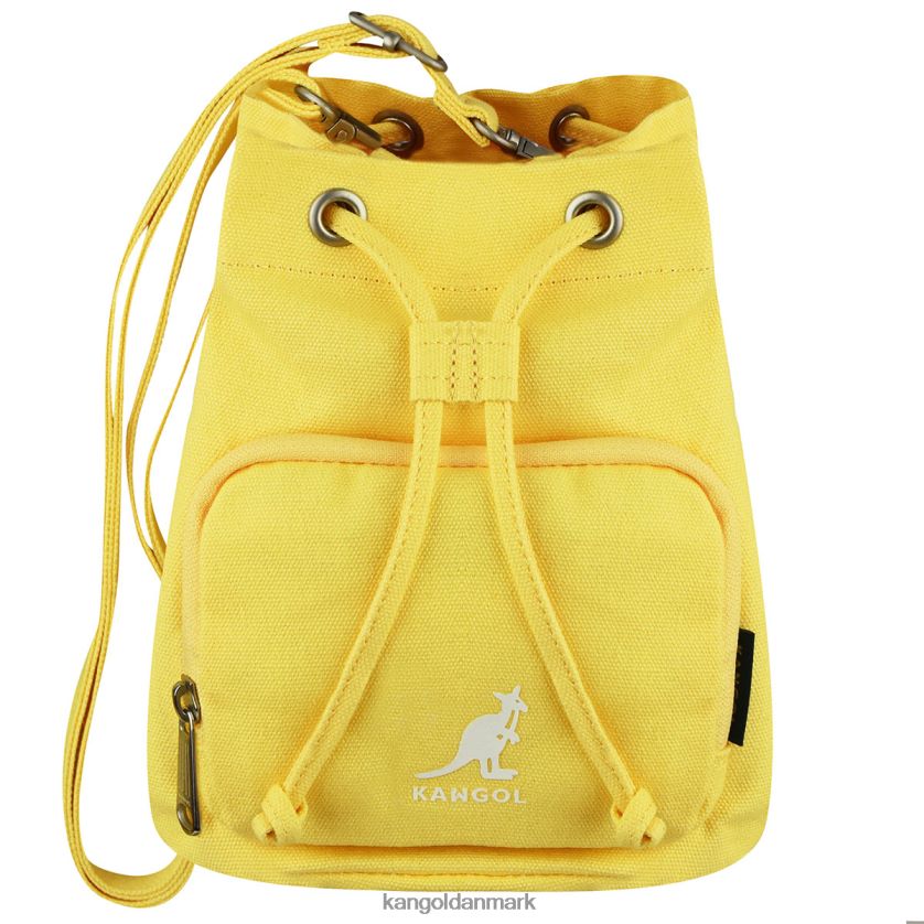 Kangol Danmark - Kangol unisex gul lucky canvas bucket bag tilbehør 84N208942