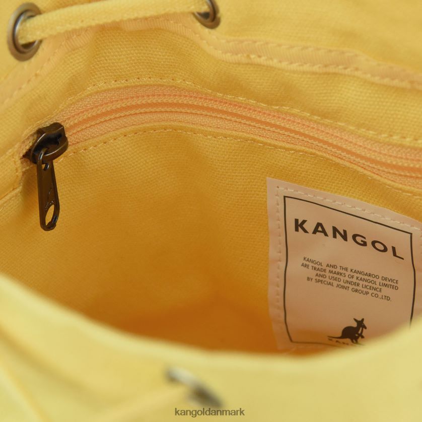 Kangol Danmark - Kangol unisex gul lucky canvas bucket bag tilbehør 84N208942