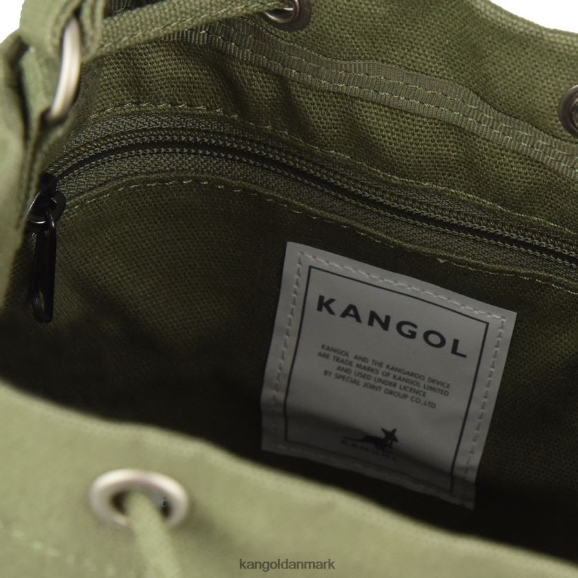 Kangol Danmark - Kangol unisex kaki lucky canvas bucket bag tilbehør 84N208941