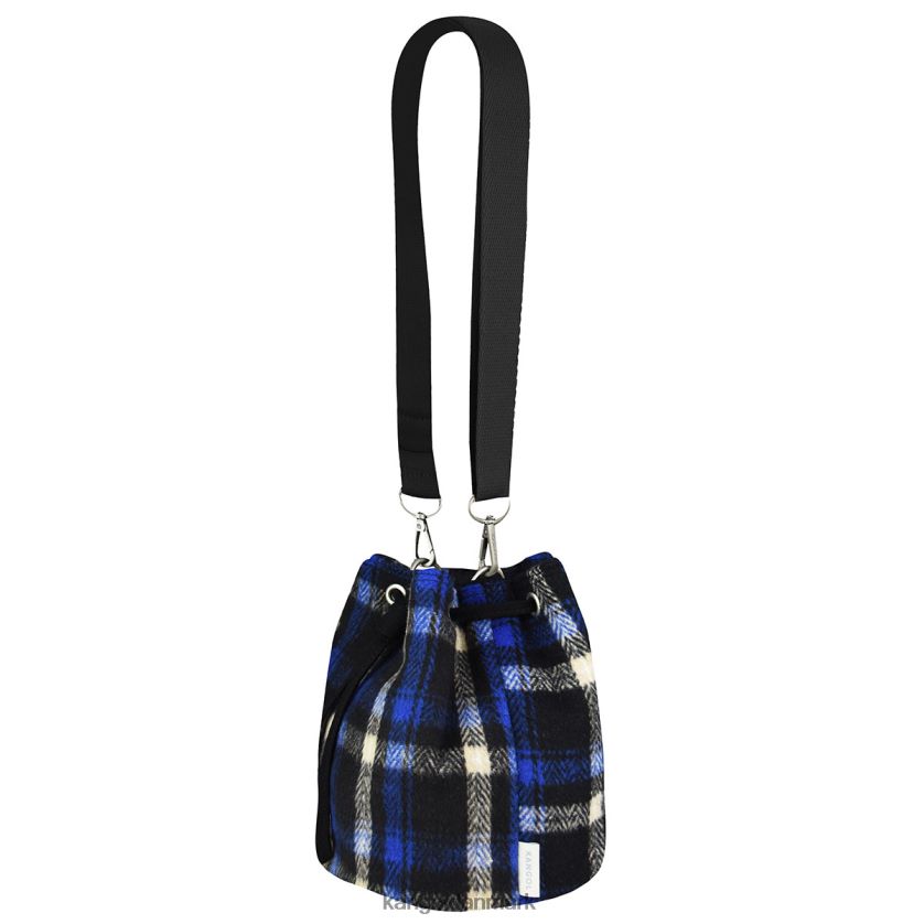 Kangol Danmark - Kangol unisex marine plaid checker ii bucket bag tilbehør 84N208972