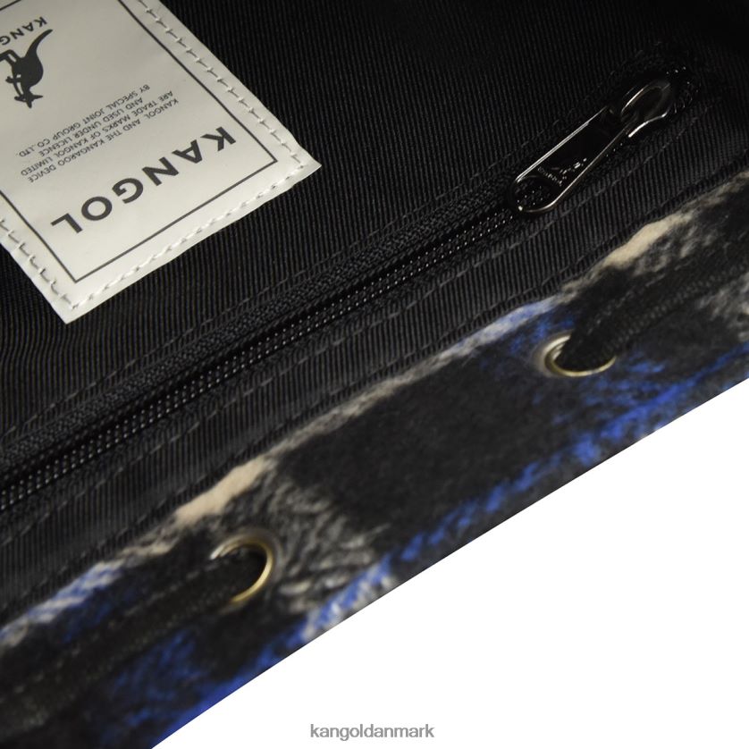 Kangol Danmark - Kangol unisex marine plaid checker ii bucket bag tilbehør 84N208972