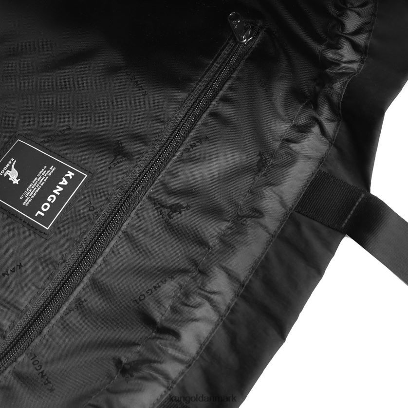 Kangol Danmark - Kangol unisex sort rejsesnøre shopper tilbehør 84N208966