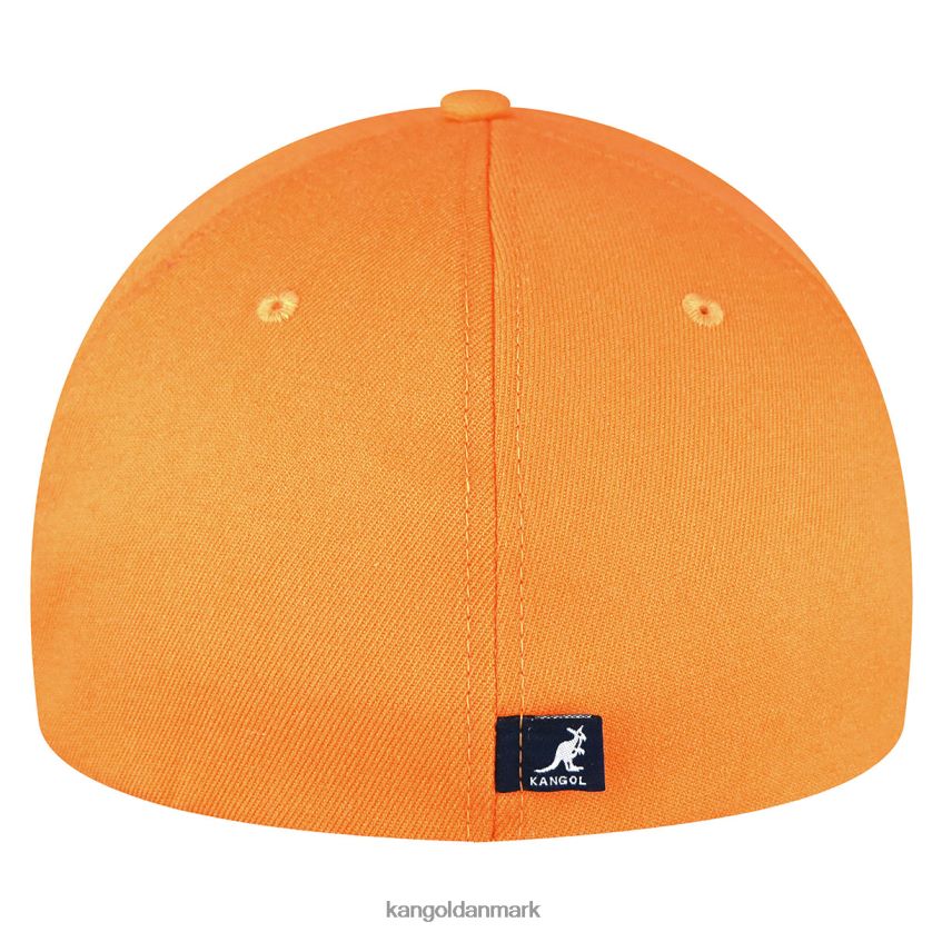Kangol Danmark - Kangol unisex abrikos appelsin uld flexfit baseball tilbehør 84N208330