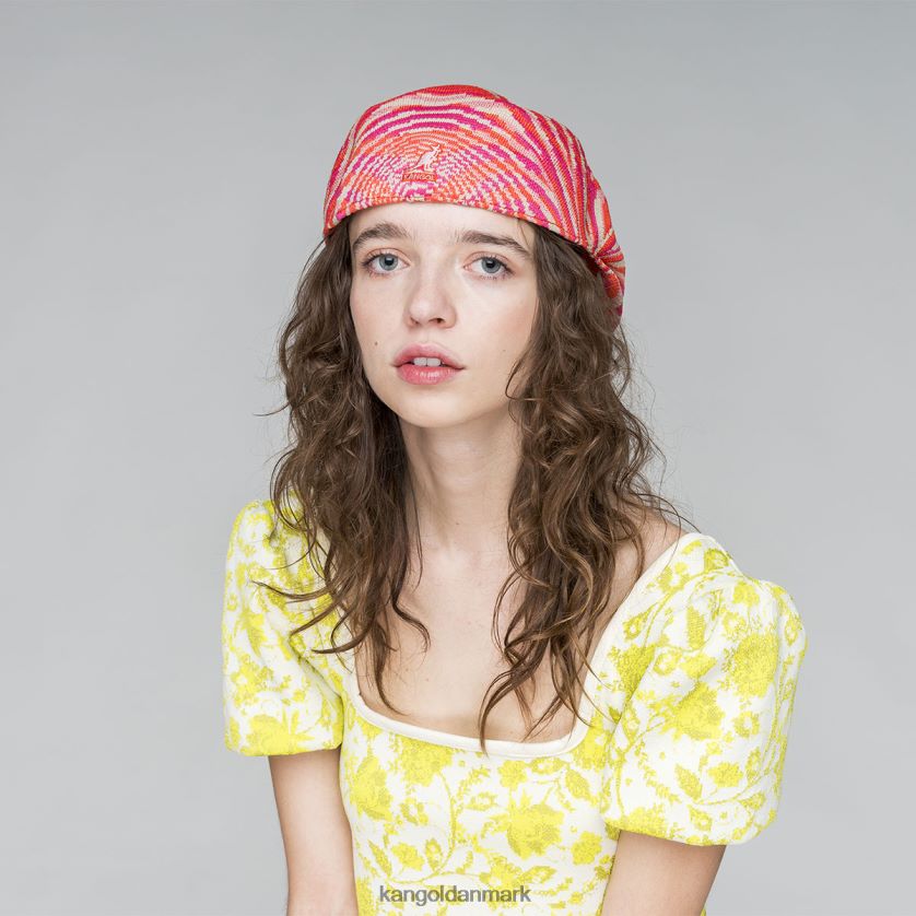 Kangol Danmark - Kangol unisex beige/kirsebærglød/elektrisk pink vild tur 504 tilbehør 84N20895