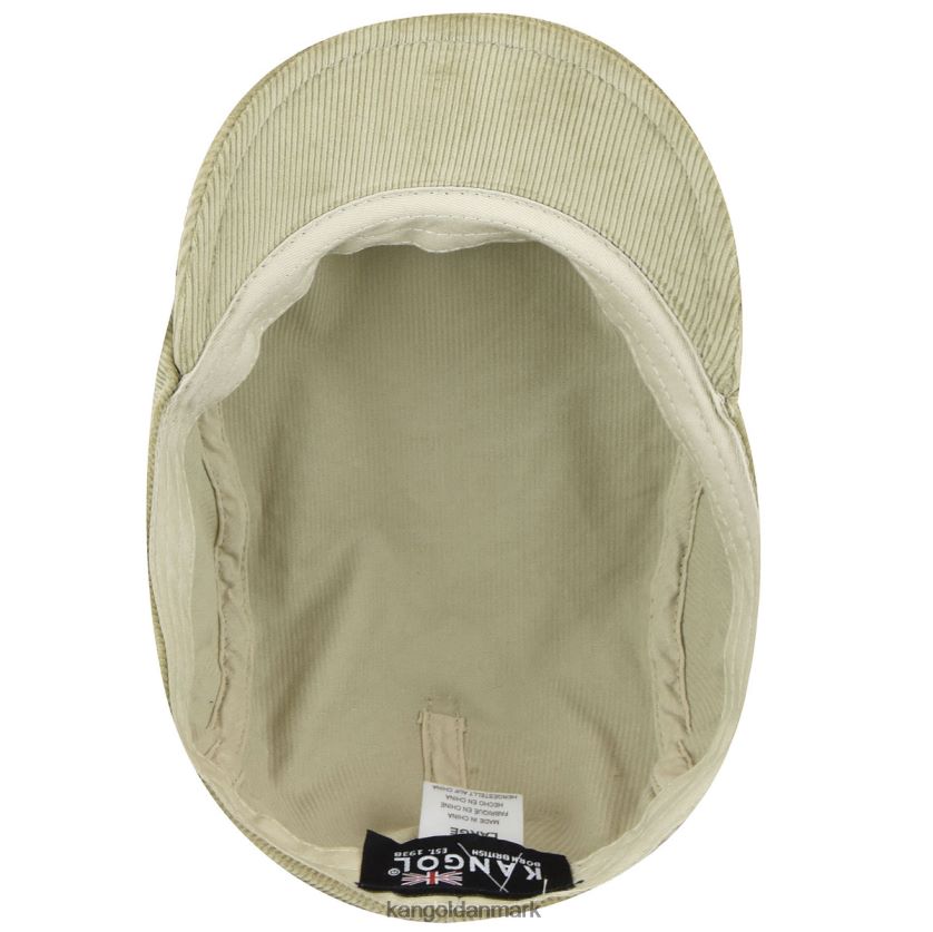Kangol Danmark - Kangol unisex beige ledning vedbend cap tilbehør 84N208783