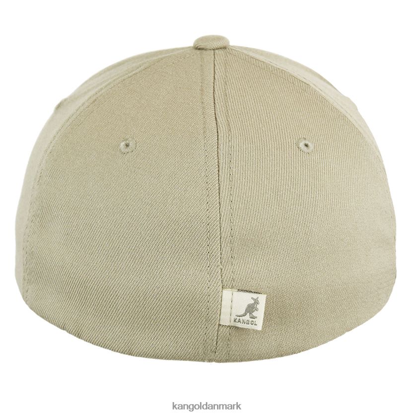 Kangol Danmark - Kangol unisex beige uld flexfit baseball tilbehør 84N208313