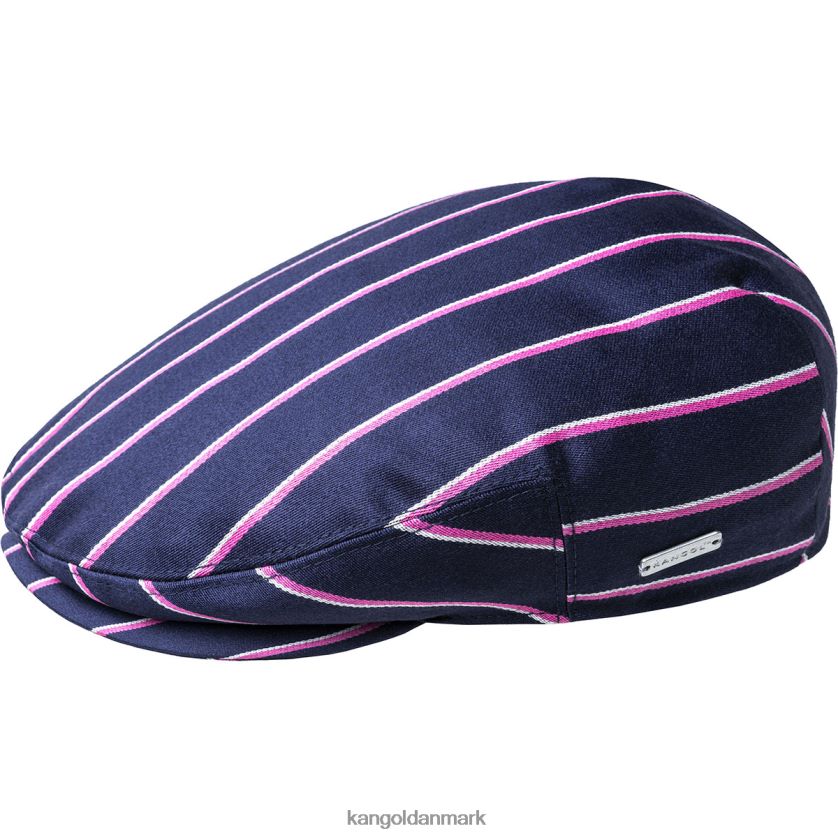Kangol Danmark - Kangol unisex blå stribe britiske peebles tilbehør 84N208768