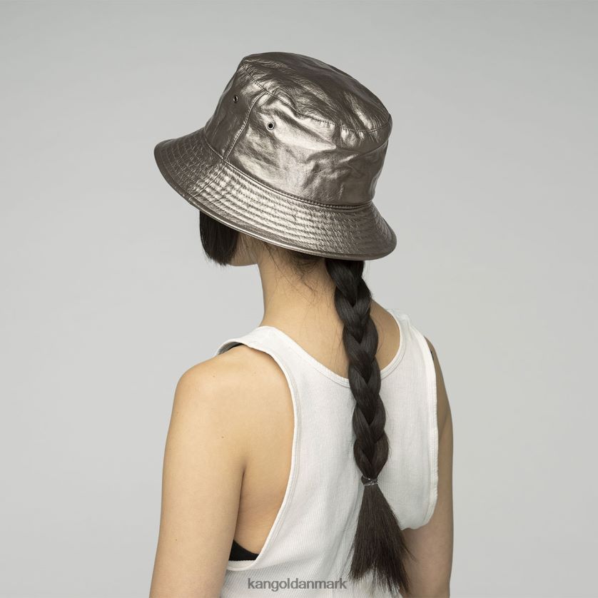 Kangol Danmark - Kangol unisex bronze krølle fremtidig spand m/ øreklapper tilbehør 84N208688