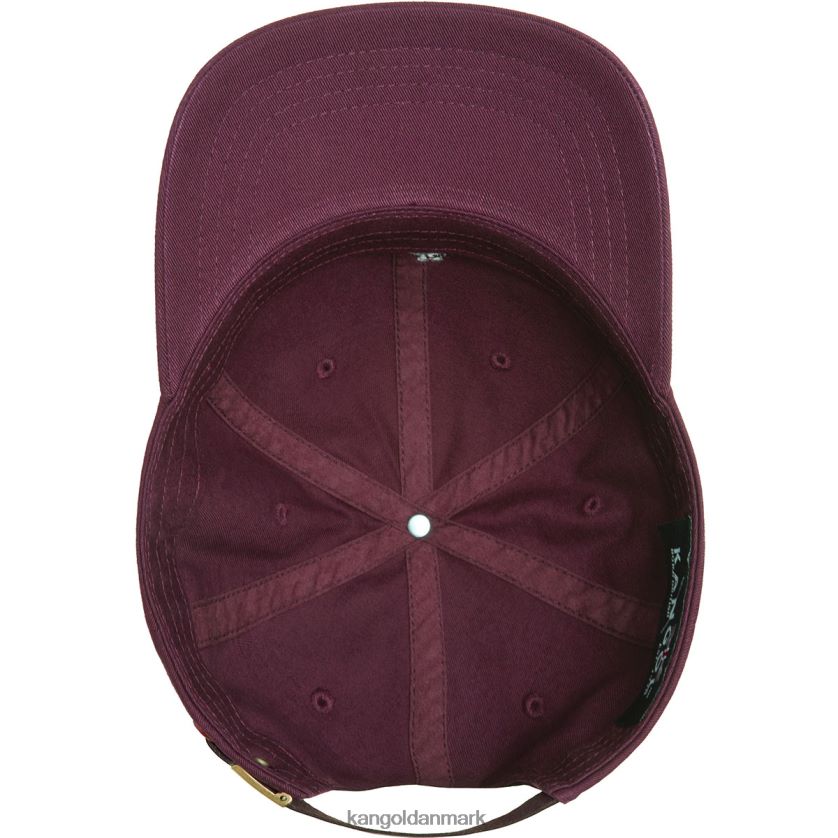 Kangol Danmark - Kangol unisex cordovan vasket baseball tilbehør 84N208344