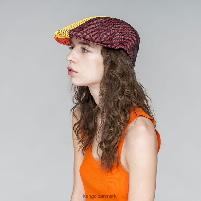 Kangol Danmark - Kangol unisex dybe fjedre multi tri tone rib 504 tilbehør 84N20899