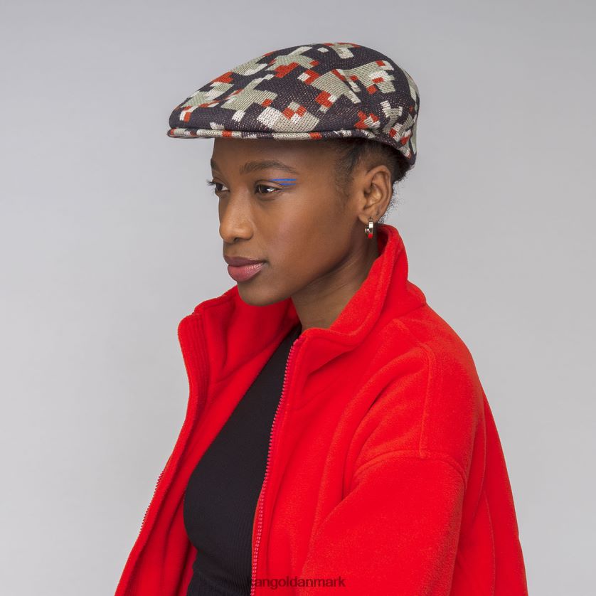 Kangol Danmark - Kangol unisex dybe fjedre/nikkel pixeleret plaid 504 tilbehør 84N20853