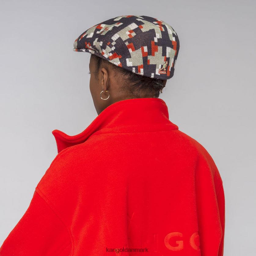 Kangol Danmark - Kangol unisex dybe fjedre/nikkel pixeleret plaid 504 tilbehør 84N20853