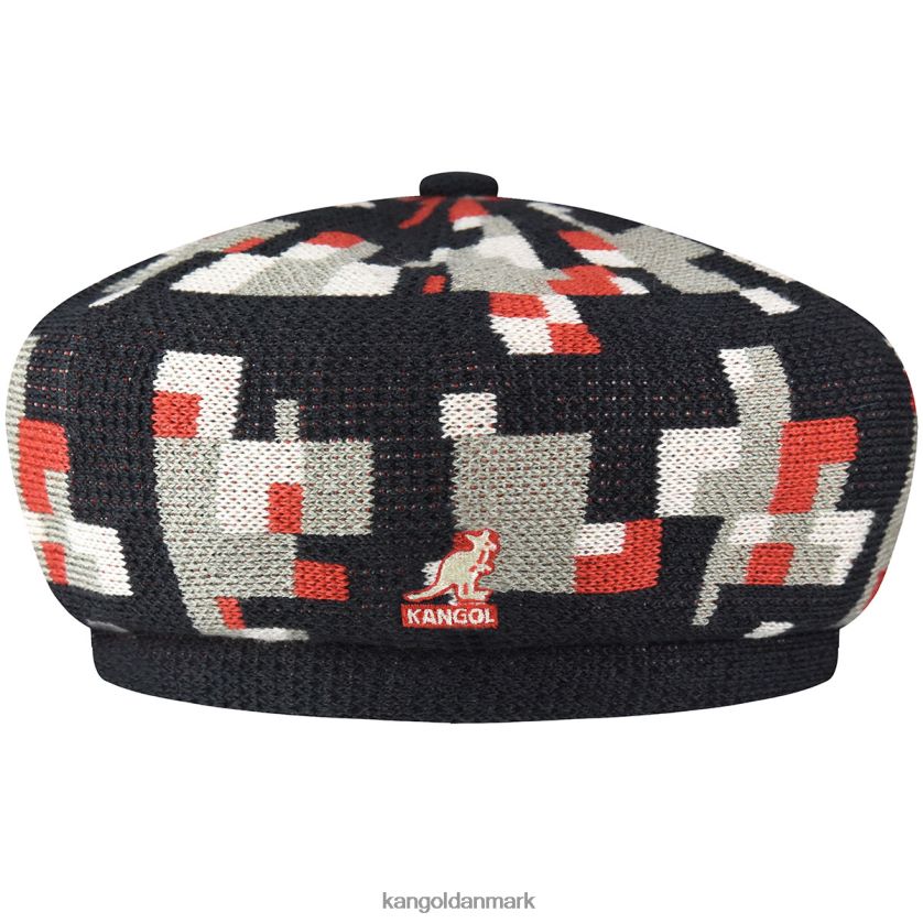 Kangol Danmark - Kangol unisex dybe fjedre/nikkel pixeleret plaid baret tilbehør 84N208398
