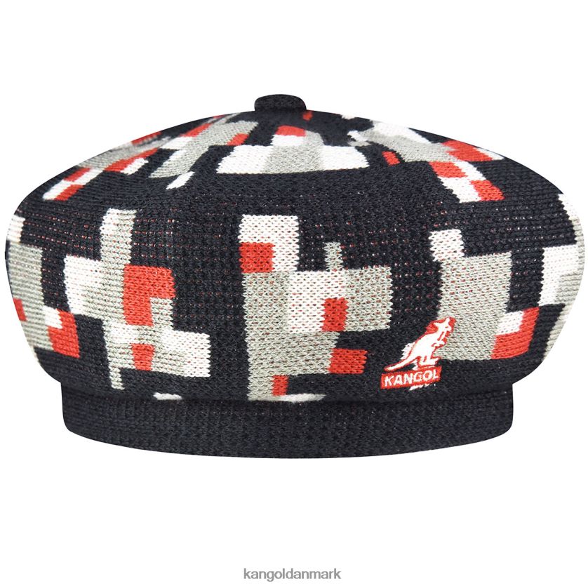 Kangol Danmark - Kangol unisex dybe fjedre/nikkel pixeleret plaid baret tilbehør 84N208398