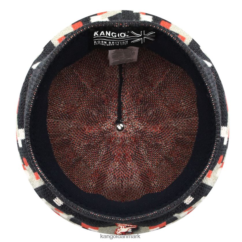Kangol Danmark - Kangol unisex dybe fjedre/nikkel pixeleret plaid baret tilbehør 84N208398