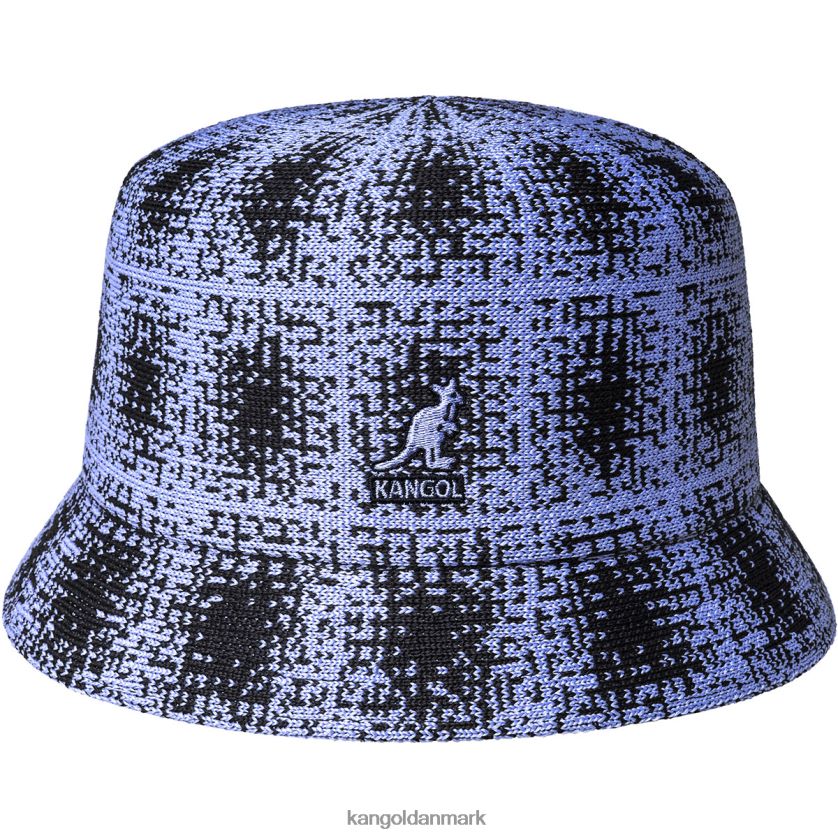 Kangol Danmark - Kangol unisex dybe kilder/iset lilla grunge plaid bin tilbehør 84N208656