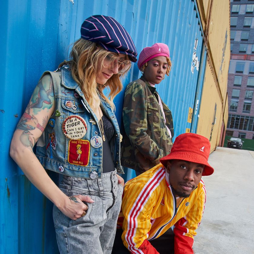 Kangol Danmark - Kangol unisex elektrisk pink preppy jax baret tilbehør 84N208417