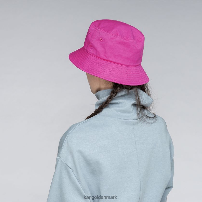 Kangol Danmark - Kangol unisex elektrisk pink vasket bøttehat tilbehør 84N208587