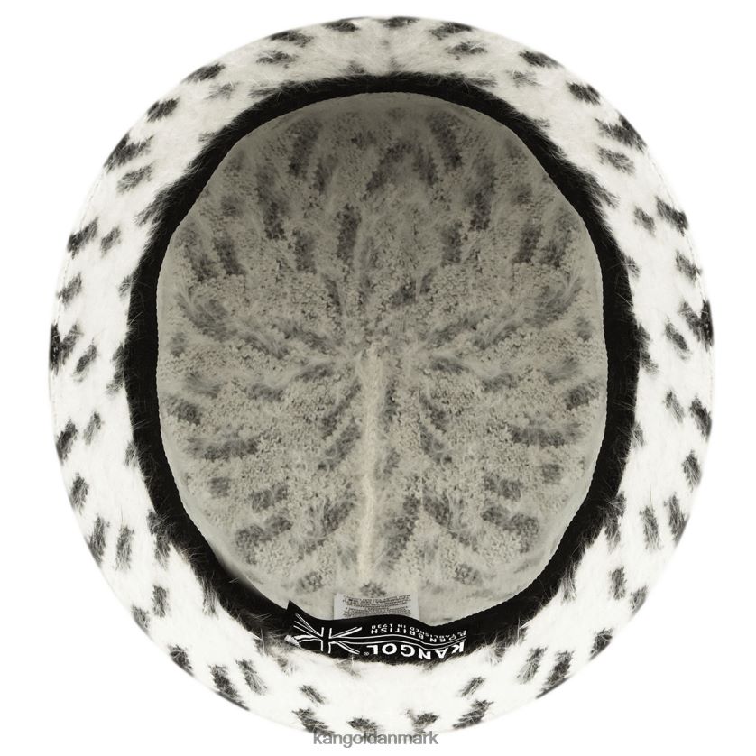 Kangol Danmark - Kangol unisex elfenben/sort furgora matrixbeholder tilbehør 84N208559