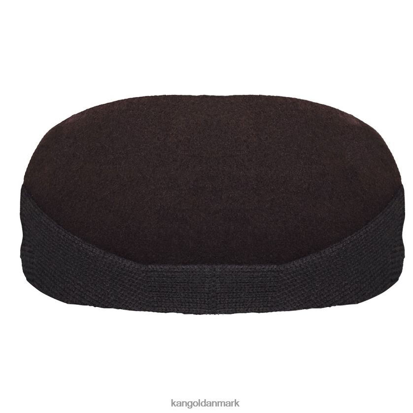 Kangol Danmark - Kangol unisex espresso uld 504 øreklap tilbehør 84N208150