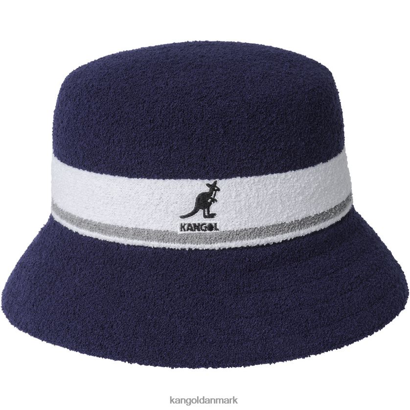 Kangol Danmark - Kangol unisex flåde bermuda stribe spand tilbehør 84N208644
