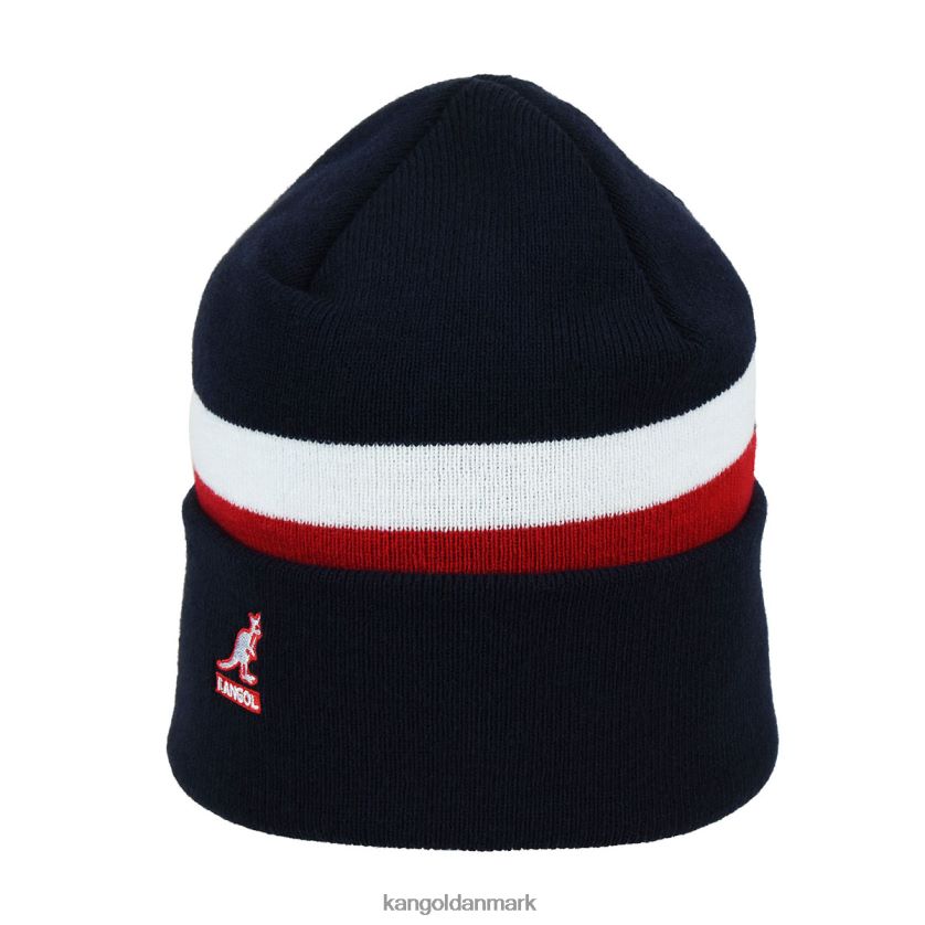 Kangol Danmark - Kangol unisex flåde dobbeltstribet hue tilbehør 84N208821