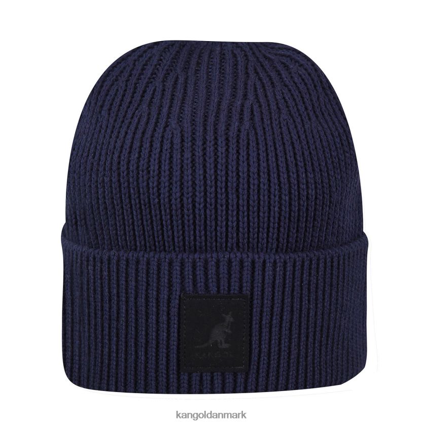 Kangol Danmark - Kangol unisex flåde patch beanie tilbehør 84N208855