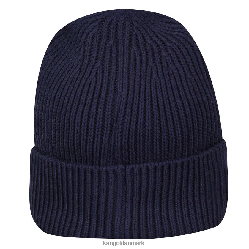 Kangol Danmark - Kangol unisex flåde patch beanie tilbehør 84N208855