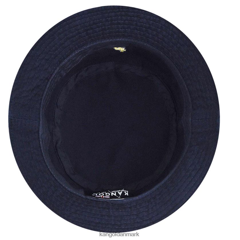 Kangol Danmark - Kangol unisex flåde vasket bøttehat tilbehør 84N208580