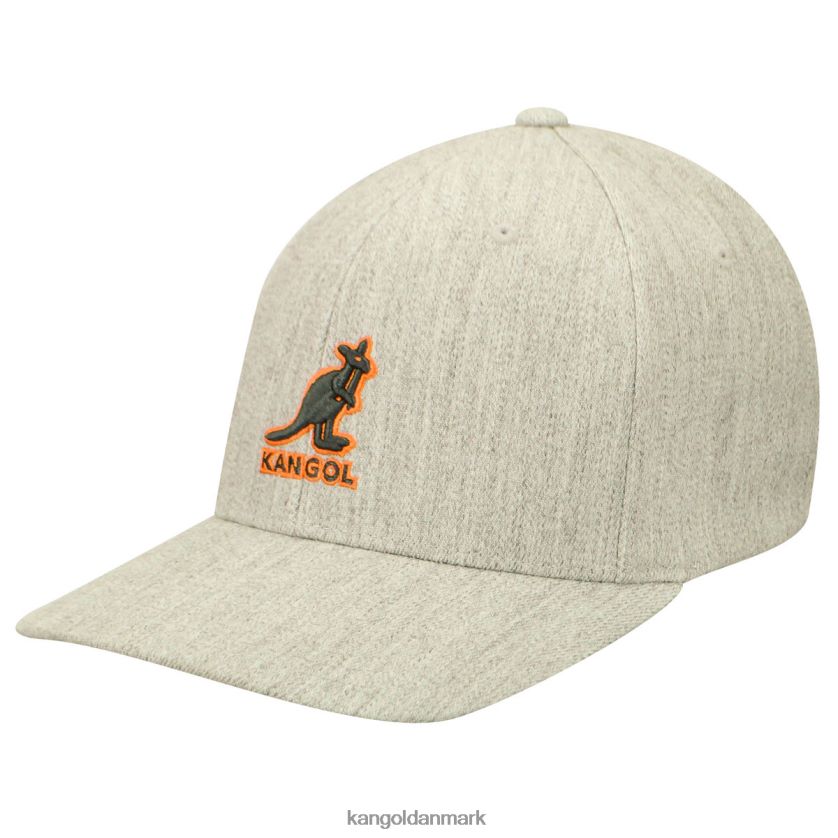 Kangol Danmark - Kangol unisex flannel 3d uld flexfit baseball tilbehør 84N208300