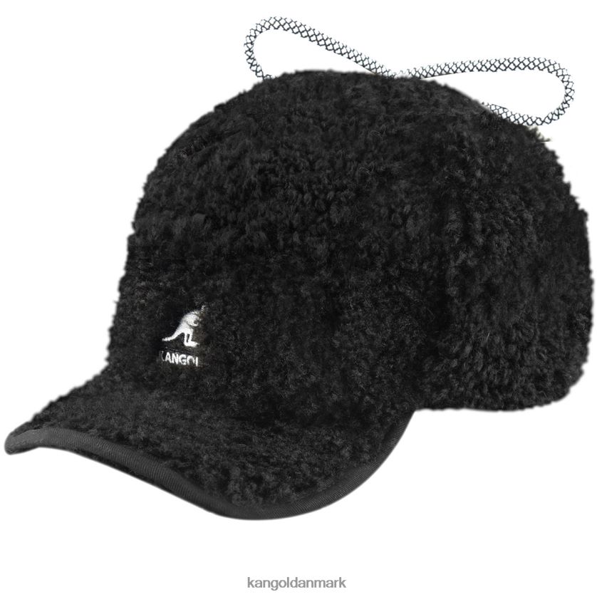 Kangol Danmark - Kangol unisex fyrretræ faux shearling utility klaphætte tilbehør 84N208913