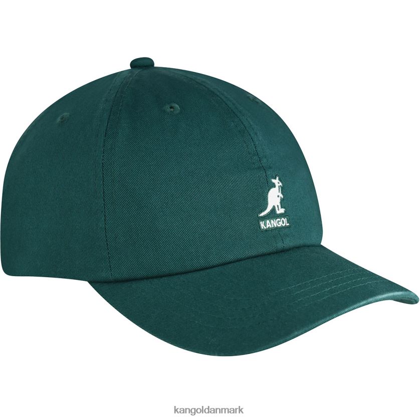 Kangol Danmark - Kangol unisex fyrretræ vasket baseball tilbehør 84N208340
