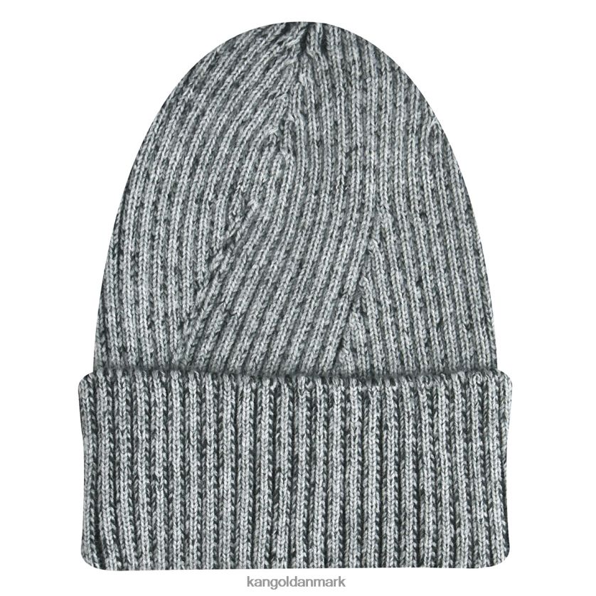 Kangol Danmark - Kangol unisex grå 2-tonet manchet pull-on tilbehør 84N208837