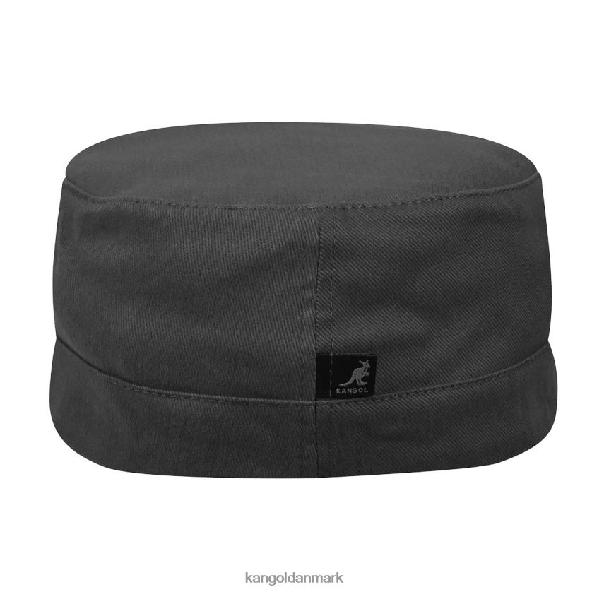 Kangol Danmark - Kangol unisex grå Army kasket i bomuldstwill tilbehør 84N208262