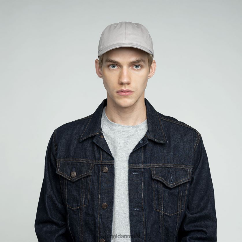 Kangol Danmark - Kangol unisex grå justerbar baseball i bomuld tilbehør 84N208333