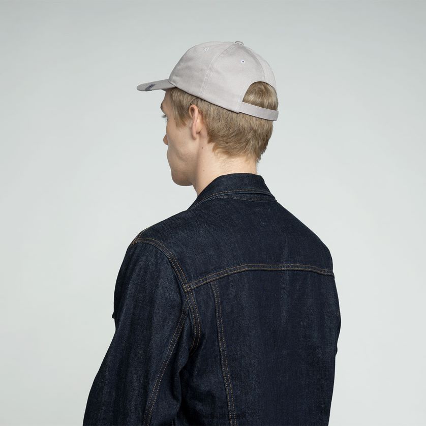 Kangol Danmark - Kangol unisex grå justerbar baseball i bomuld tilbehør 84N208333