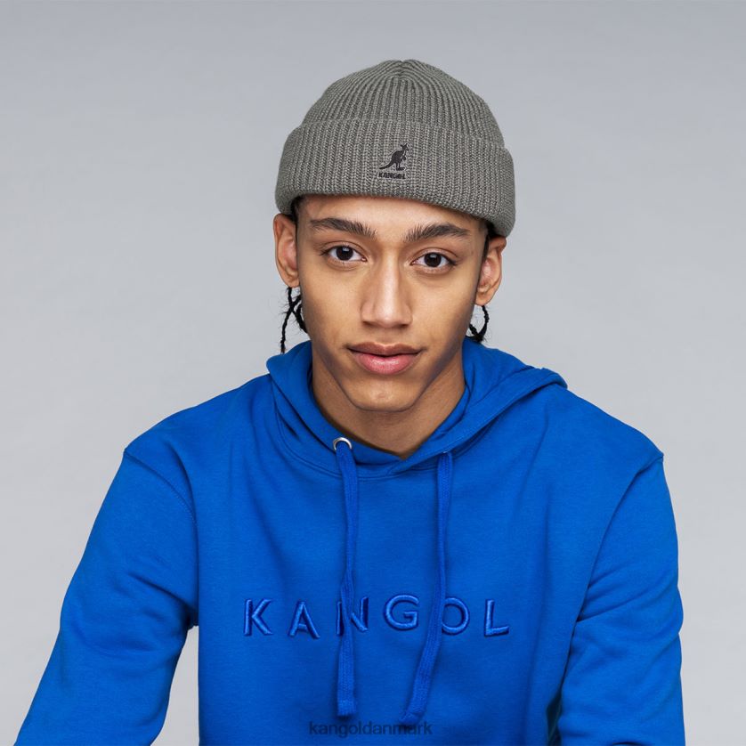 Kangol Danmark - Kangol unisex grå kardinal 2-vejs hue tilbehør 84N208863